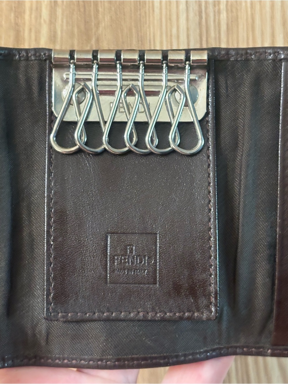 Auth Fendi card key case - Picture 3 of 12